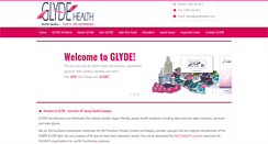 Desktop Screenshot of glydehealth.com